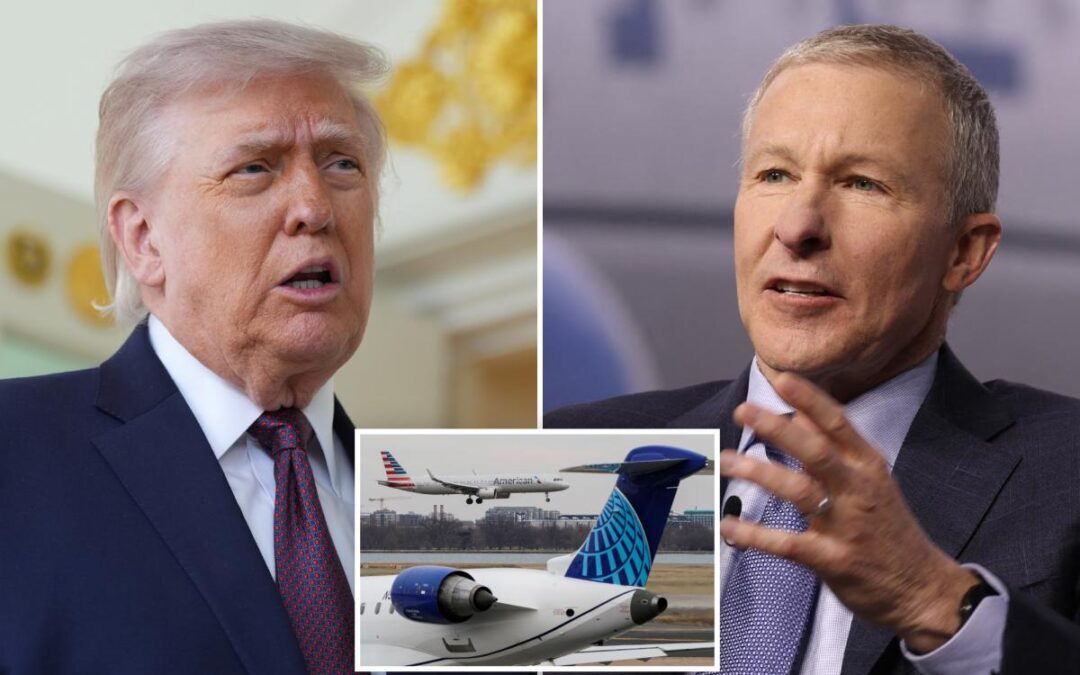 United Airlines CEO pitched megamerger with American in White House Trump meeting: report