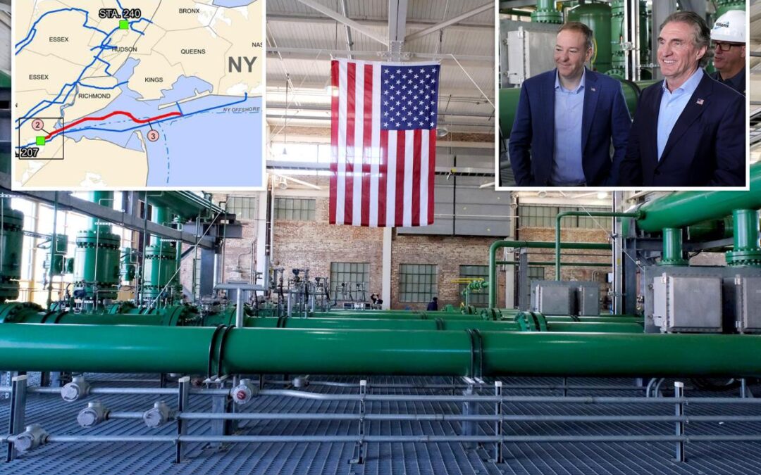 Trump officials hail ‘innovation over regulation’ in NYC as work starts on pipeline that irked green activists