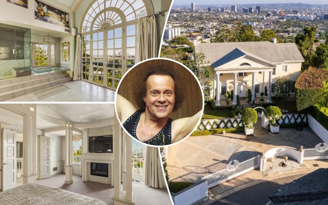 Richard Simmons’ famed LA estate returns to market as a $5.8 million ‘development opportunity’