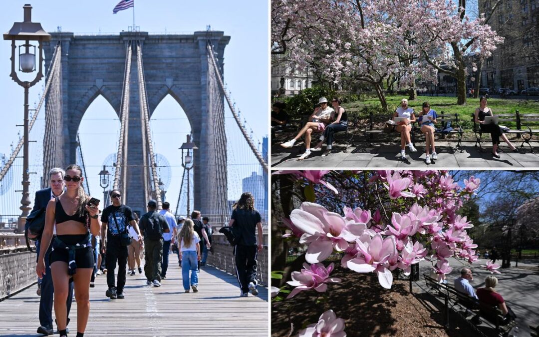 NYC poised to break nearly 80-year record with summer-like temperature — but it won’t last long