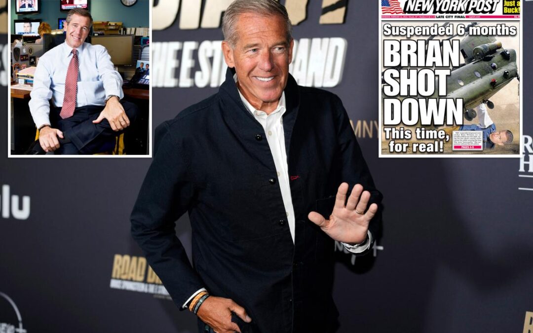Scandal-scarred ex-NBC anchor Brian Williams to host Netflix podcast