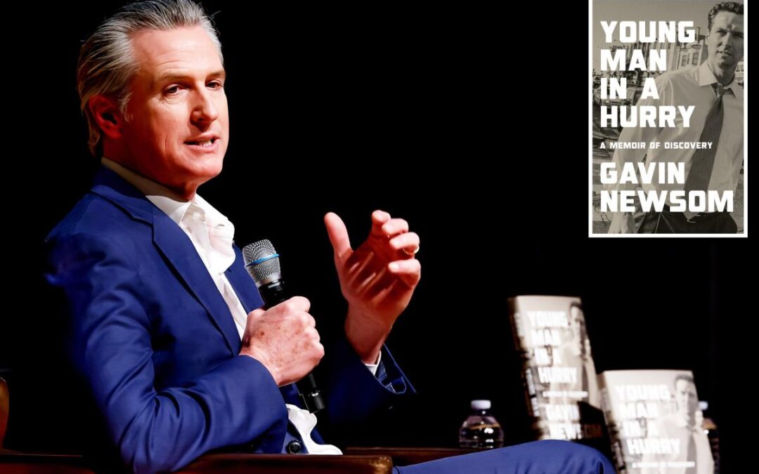 Embarrassing tactic Gavin Newsom used to boost his book sales revealed