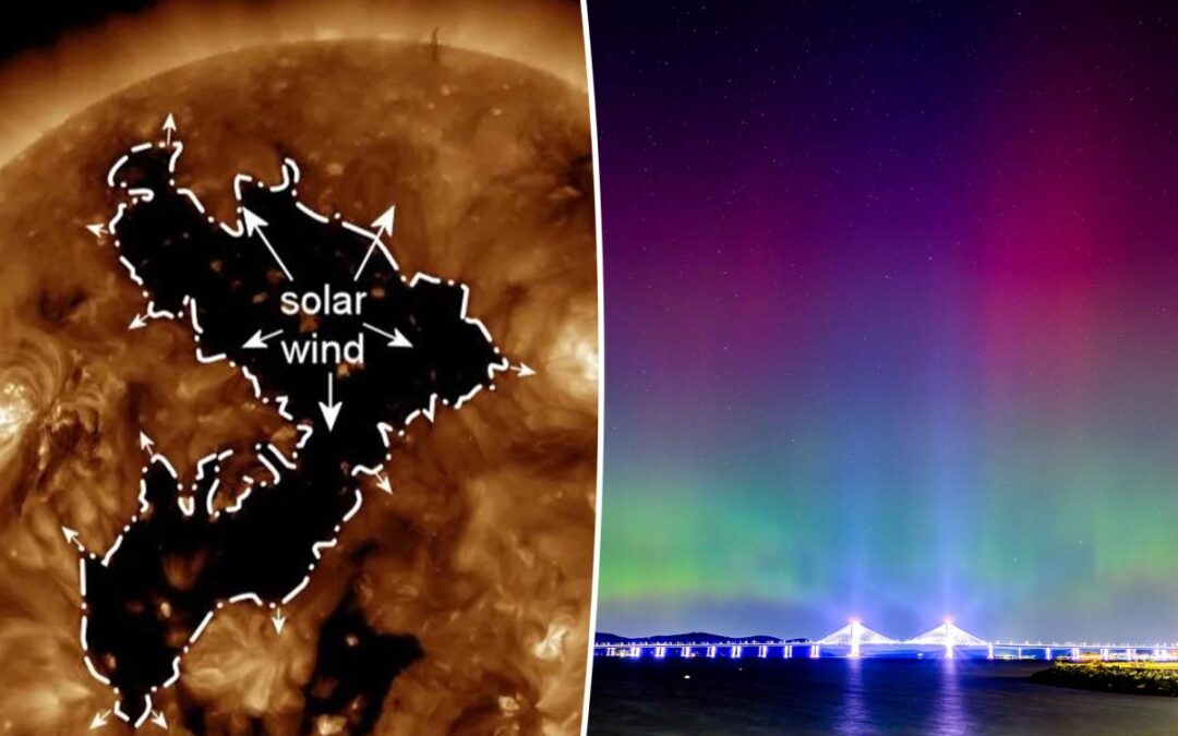 Northern Lights could light up across the US this weekend thanks to a giant hole in the Sun’s atmosphere — here’s where to see them