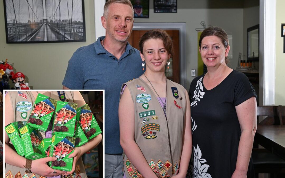 Cookie-slinging NYC Girl Scout bakes competition for second straight year — thanks to crafty tactical changes