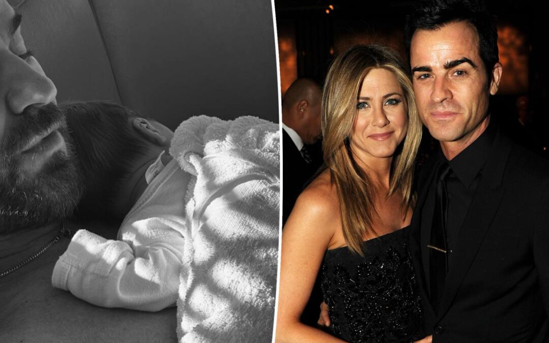Jennifer Aniston subtly reacts after ex-husband Justin Theroux welcomes baby with wife Nicole Brydon Bloom