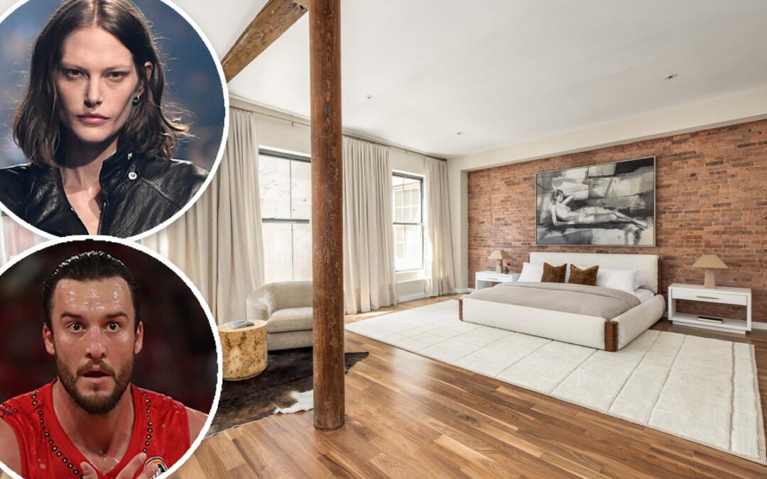 Miles Plumlee and Catherine McNeil want $5.5M for the NYC penthouse where they held their wedding reception