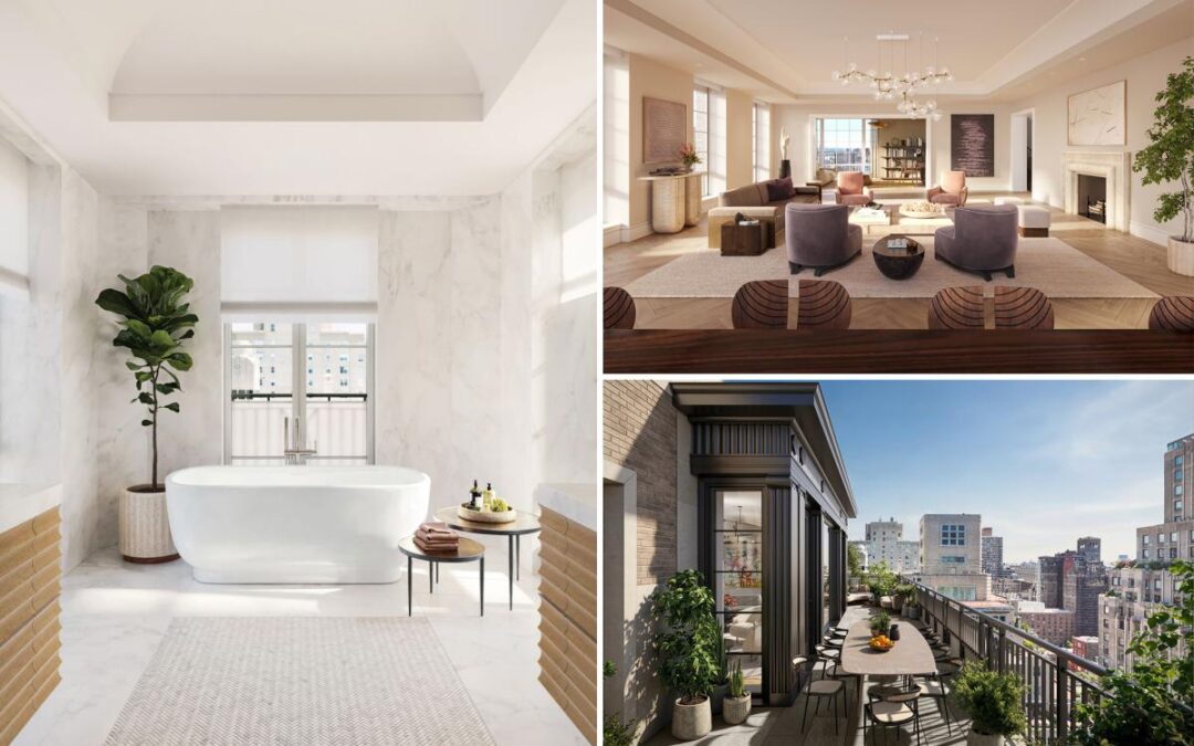 Greenwich Village penthouse lists for a record $59.95M as super-luxury sales surge downtown