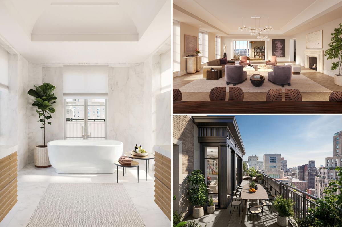 Greenwich Village penthouse lists for a record $59.95M as super-luxury sales surge downtown