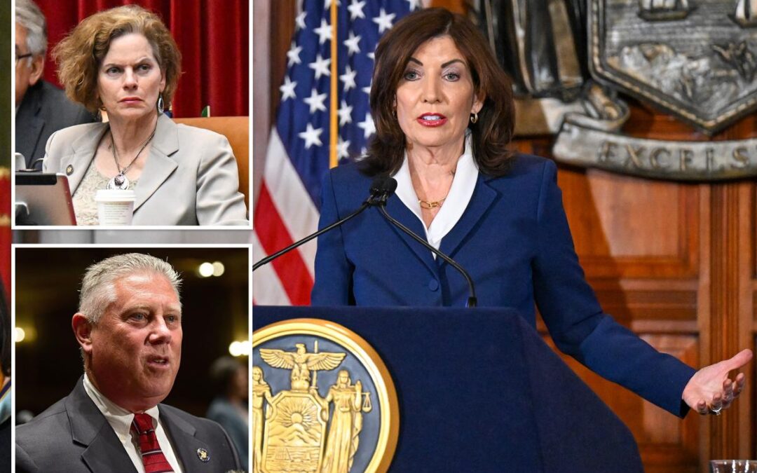 Upstate, suburbs fuming as cash-hungry NYC gets Hochul bailout and gobbles up state budget talks
