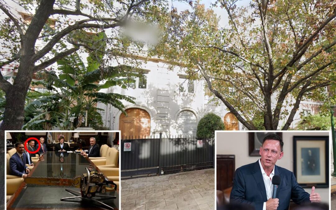 Tech titan Peter Thiel bets on Argentina with $12M Buenos Aires mansion buy — and it’s no secret why