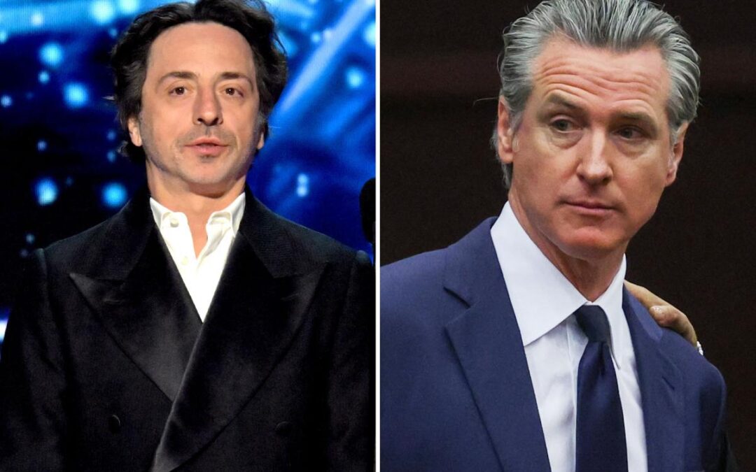 Brutal way Google founder told Gavin Newsom he was ditching California at treehouse party