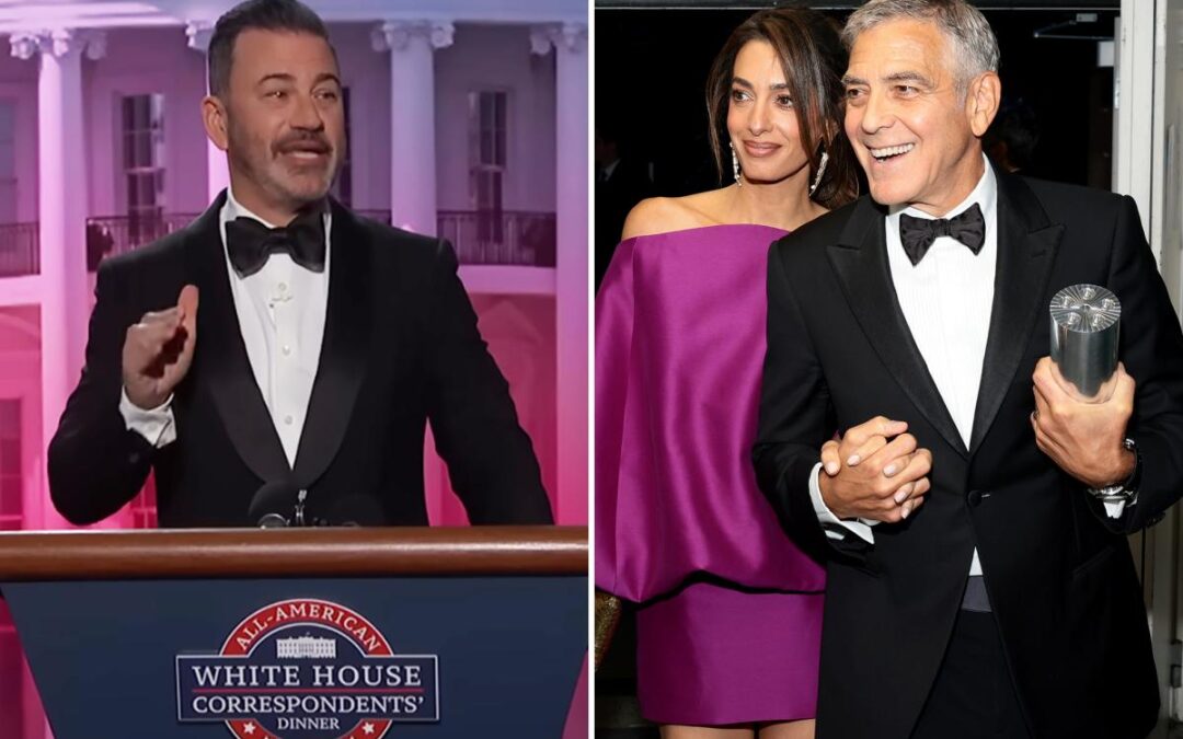George Clooney slammed after defending Jimmy Kimmel’s quip about ‘expectant widow’ Melania Trump