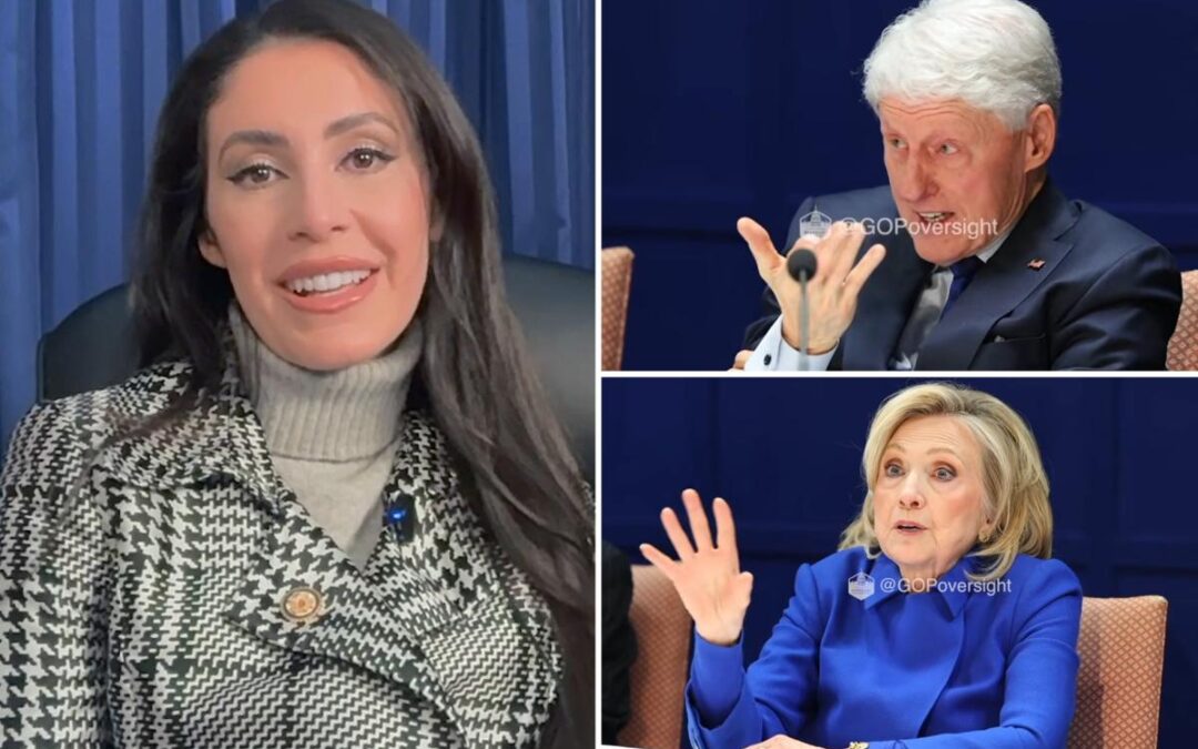 Rep. Anna Paulina Luna takes Pod Force One behind the scenes of Bill and Hillary Clinton’s Epstein testimony — and how Dems’ ploy ‘backfired’