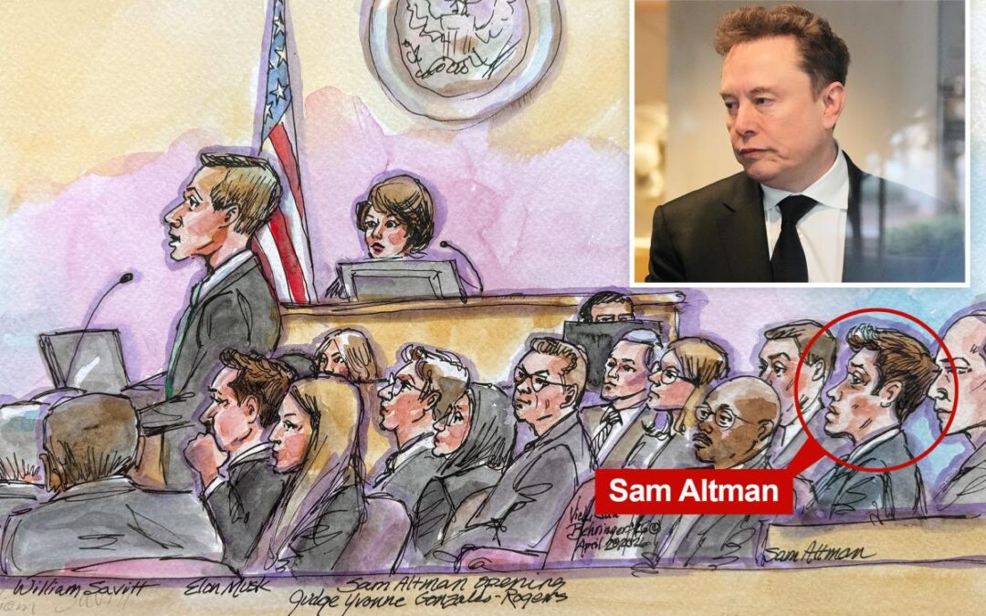 Musk kicks off explosive OpenAI trial by slamming Altman, company for abandoning non-profit mission: ‘Not OK to steal a charity’