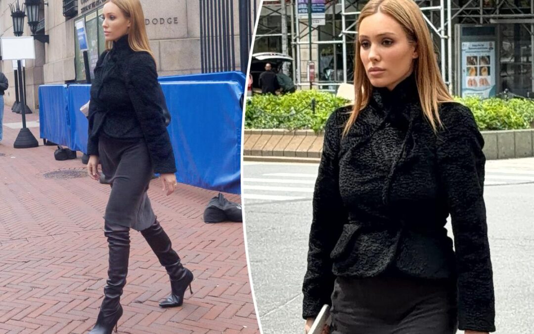 Bianca Censori abandons her wild style in favor of a conservative look for college visit