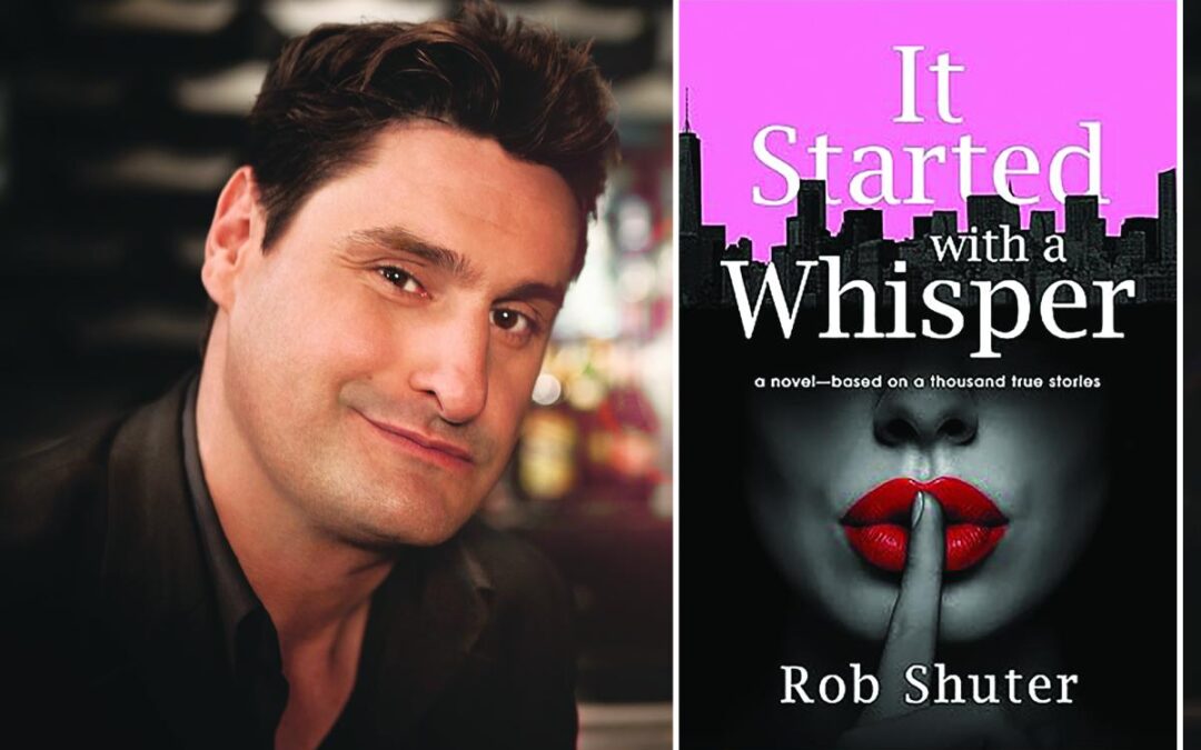 First of 3 novels from showbiz vet Rob Shuter — who once repped Diddy, JLo — set to come out this month