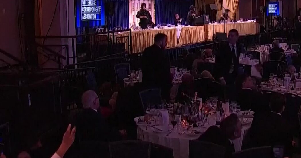 Most Guests Ducked for Cover. This Man Munched on His Burrata Salad.