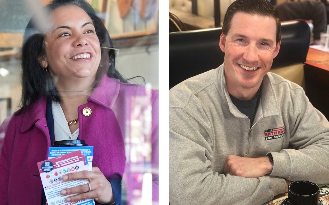 Democrat Analilia Mejia and Republican Joe Hathaway compete for NJ House seat