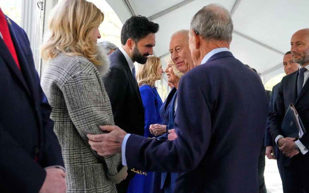 Mamdani meets King Charles III at 9/11 Museum & Memorial during royal NYC visit