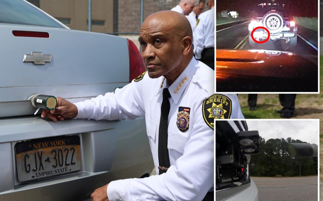 Suffolk sheriffs now equipped with GPS-launching dart guns to track fleeing suspects without high-speed chases