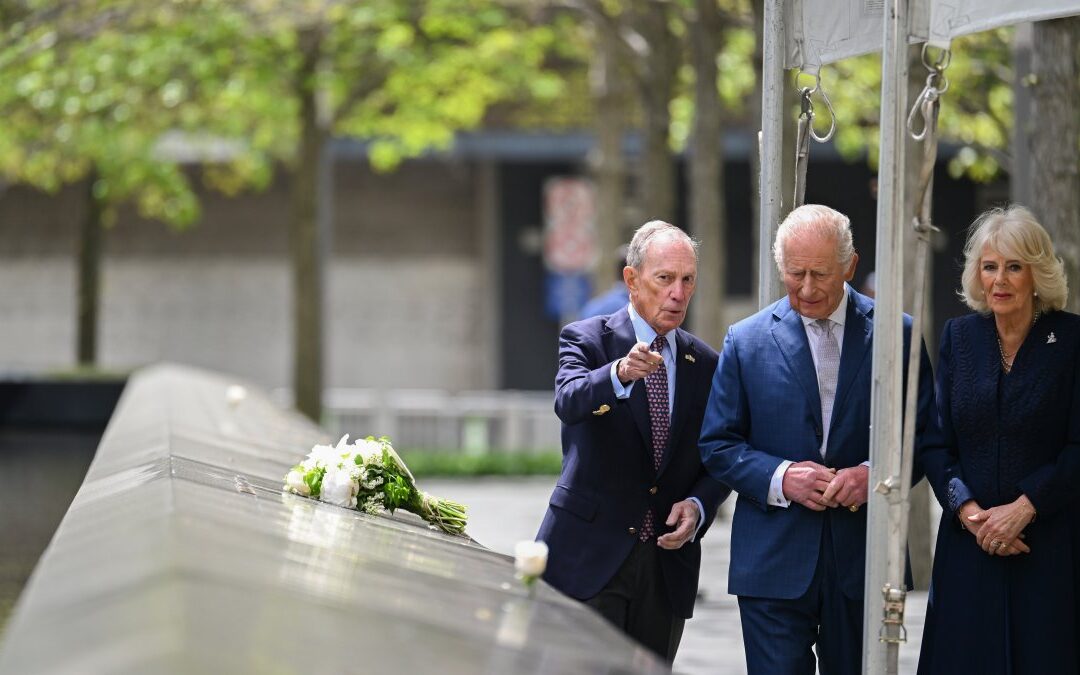 King Charles III and Queen Camilla kick off New York trip by honoring victims at the 9/11 Memorial