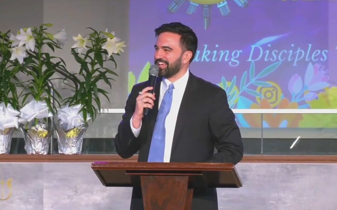 Mamdani speaks at city churches on first Easter as Mayor