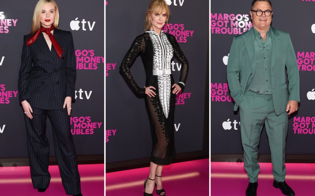 ‘Margo’s Got Money Troubles’ premiere red carpet: Elle Fanning, Nicole Kidman, Nick Offerman