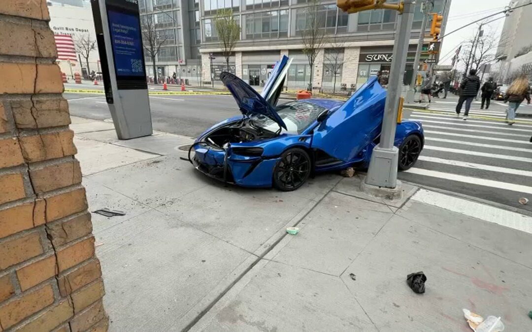 Crashed in 60 seconds: luxury auto theft ring doesn't get far