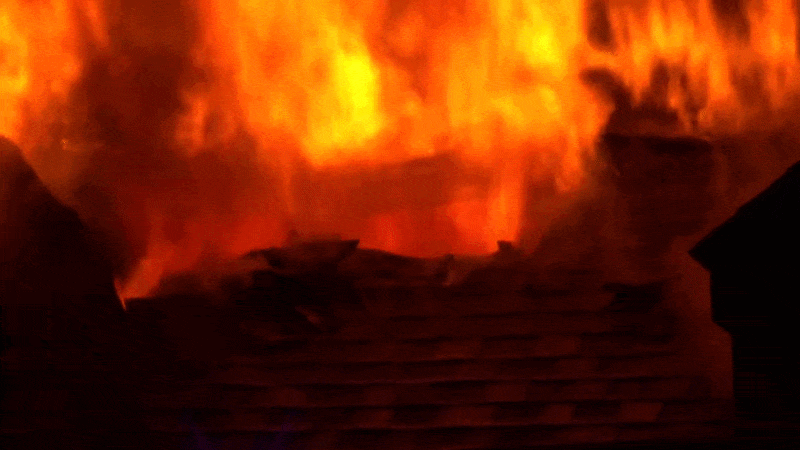 NYC cautions of smoky skies as four-alarm fire rips through New Jersey homes