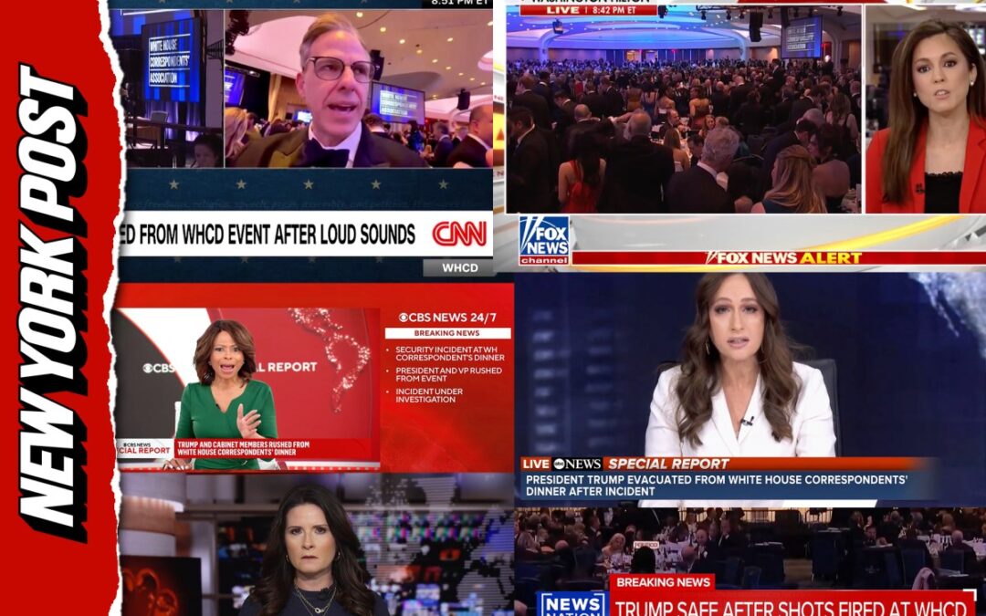 Live Reactions During White House Correspondents’ Dinner Chaos – ‘Scary Situation’