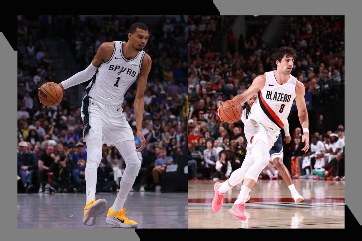 What do the cheapest tickets cost to see Spurs-Blazers in the NBA playoffs?