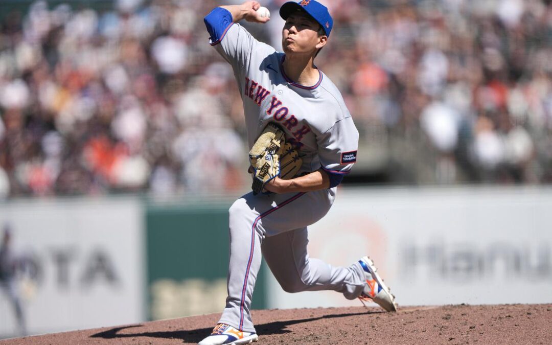 Kodai Senga ‘outstanding’ for Mets in rare outing on regular rest