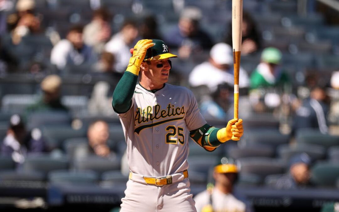 A’s All-Star Brent Rooker placed on IL with oblique strain