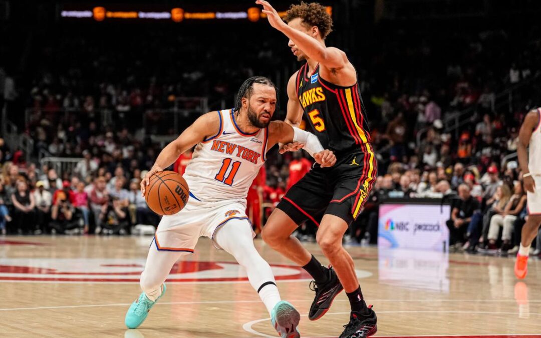 Jalen Brunson staring at playoff test from Hawks’ defensive stopper in already testy battle