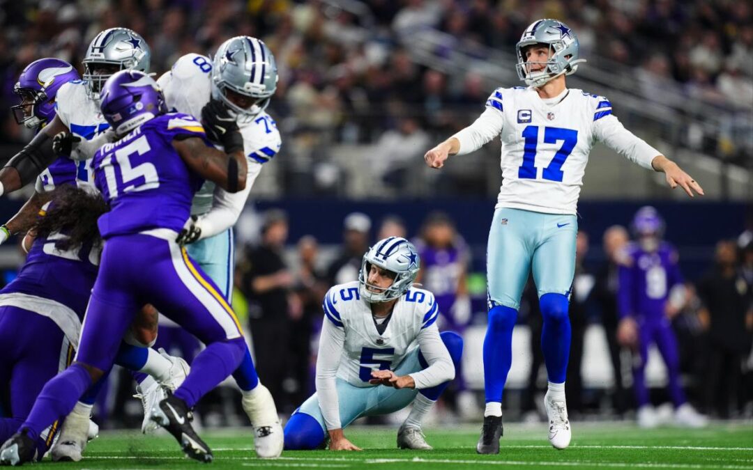 Cowboys make Brandon Aubrey the highest-paid kicker in NFL history