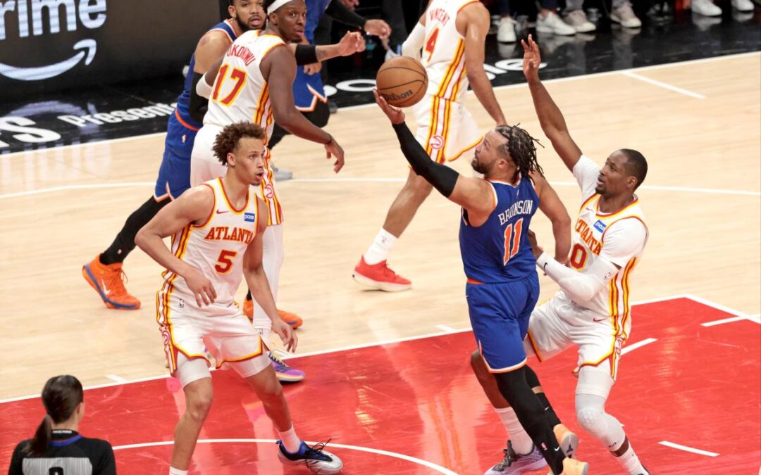 Knicks lose another heartbreaker to Hawks to fall into NBA playoffs hole