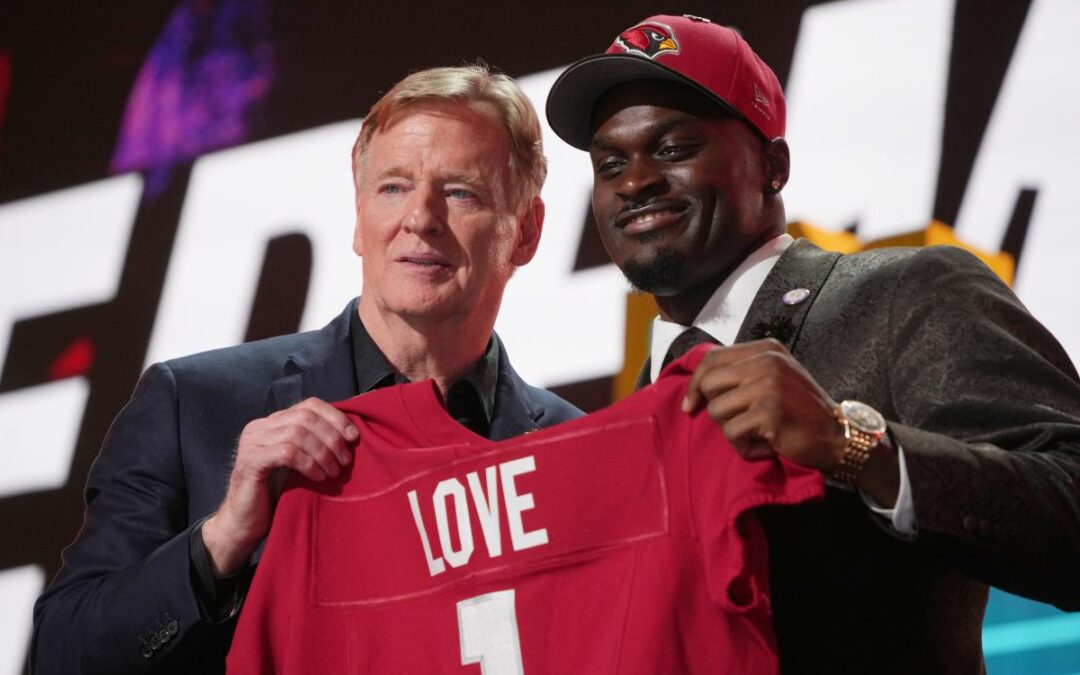 Jeremiyah Love emerges as early favorite for Offensive Rookie of the Year after Round 1 of NFL draft