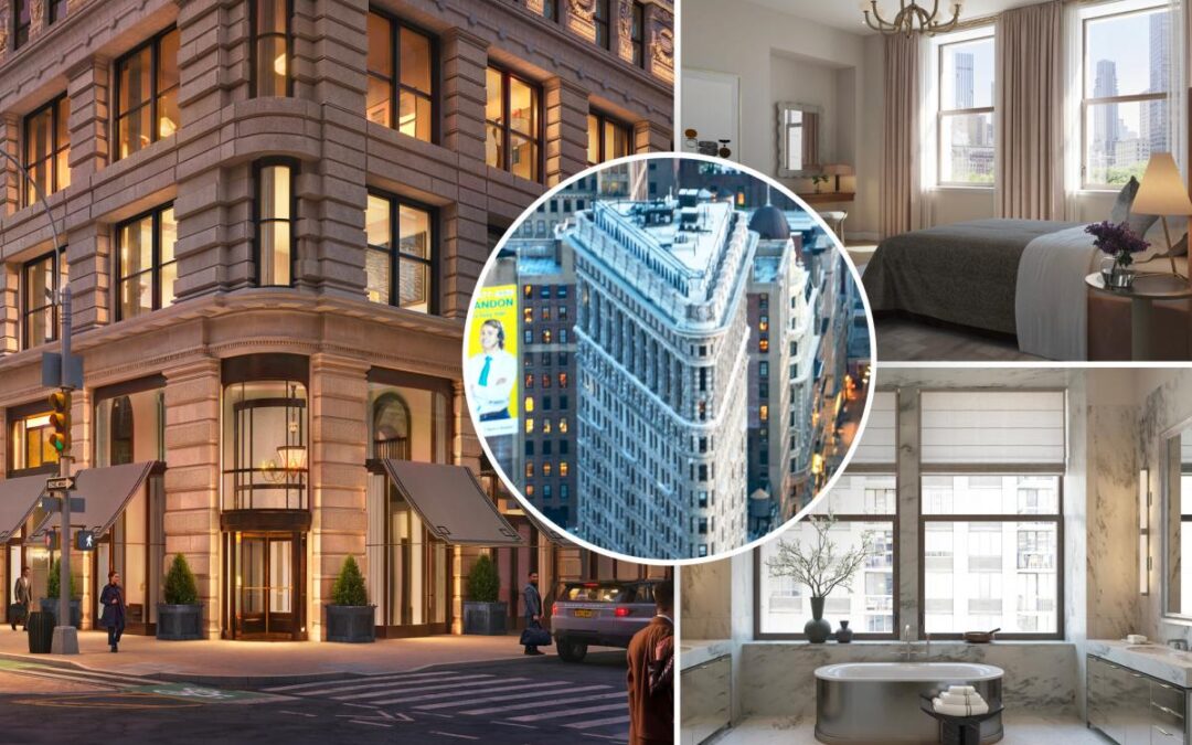 Opulent $58.5M home for sale at NYC’s iconic Flatiron Building finds its first-ever owner