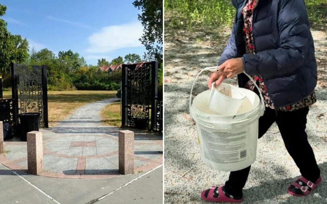 You won’t believe what scofflaws are now doing in NYC park with million-dollar views