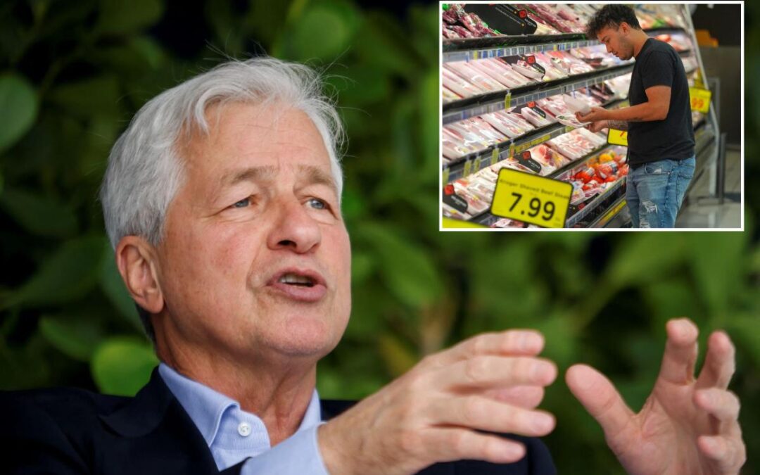 Jamie Dimon shrugs off inflation concerns but says he worried about stagflation risks