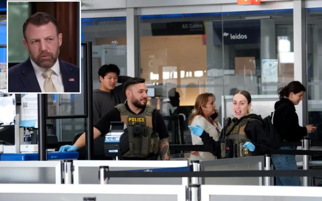 DHS Secretary Markwayne Mullin plans to ‘take a hard look’ at international airports in sanctuary cities 