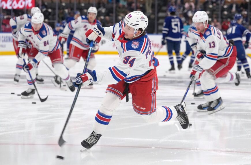 What Gabe Perreault is prioritizing in ‘big summer’ after Rangers breakout