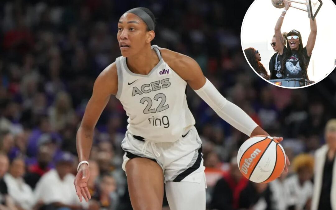 A’ja Wilson says she’ll re-sign with Aces in WNBA free agency