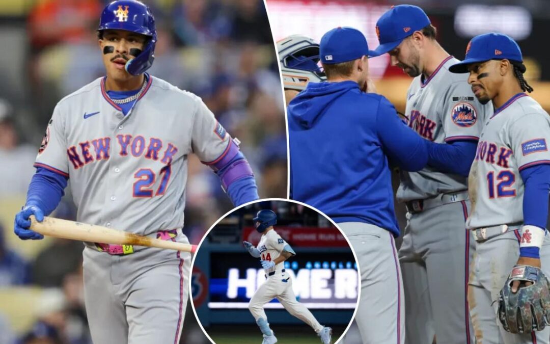 Mets shut out again as downward spiral hits six games with loss to Dodgers