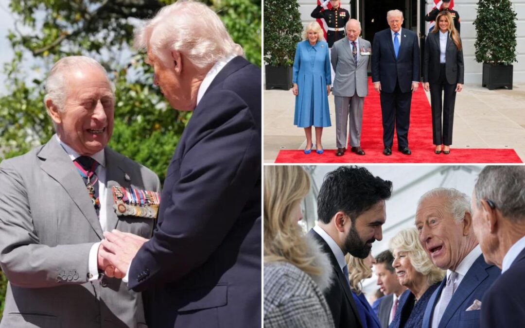 Trump, Melania heap compliments on King Charles, Queen Camilla after royal couple’s lackluster Mamdani meeting: lipreader
