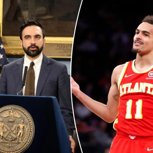 Mamdani jokes Trae Young is reason for expensive Garden playoff tickets — but Knicks nemesis claps back
