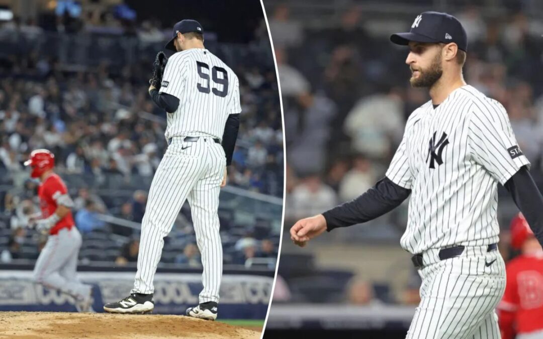 Yankees send Jake Bird to minors after Mike Trout’s three-run homer adds to struggles