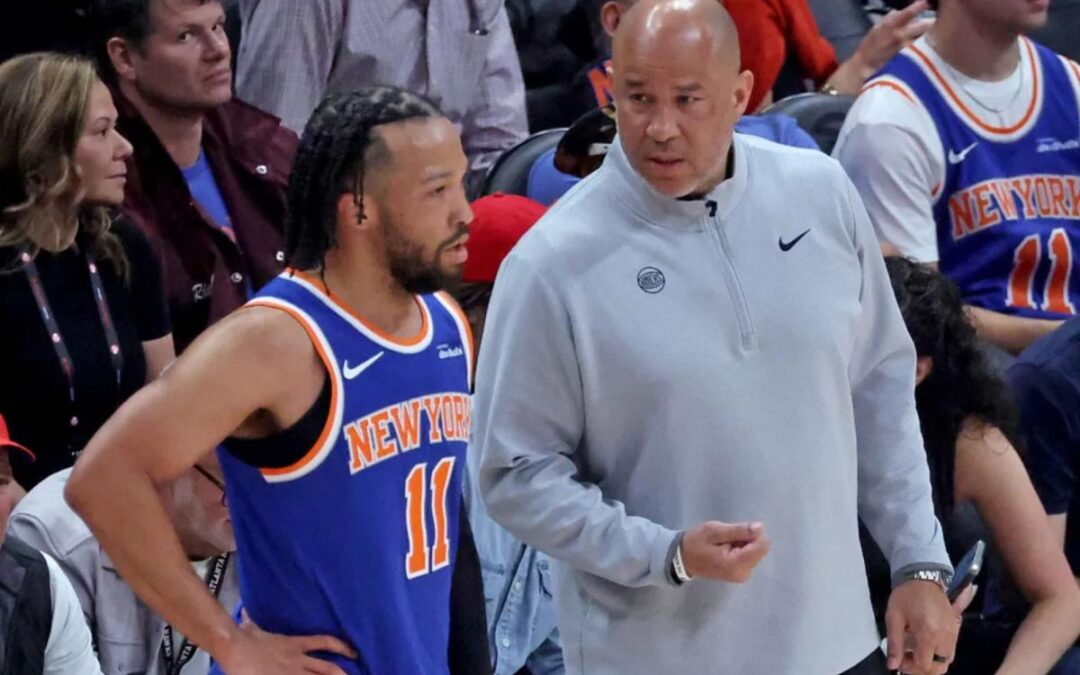 Knicks’ Jalen Brunson downplays yelling spat with his dad