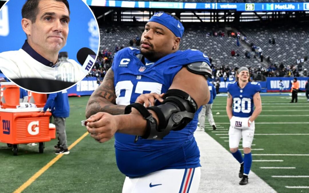 Giants have ‘good conversations’ with Dexter Lawrence as they seek ‘resolution’ after trade request