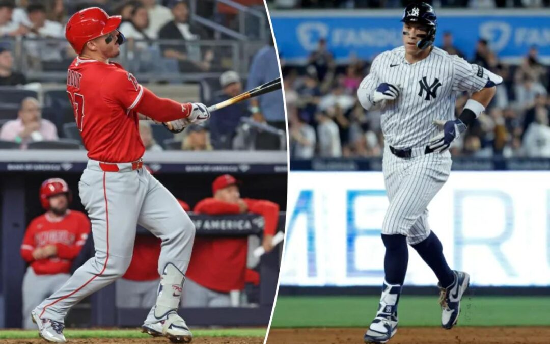 Aaron Judge, Mike Trout’s early-season power battle ‘delivered’ for fans